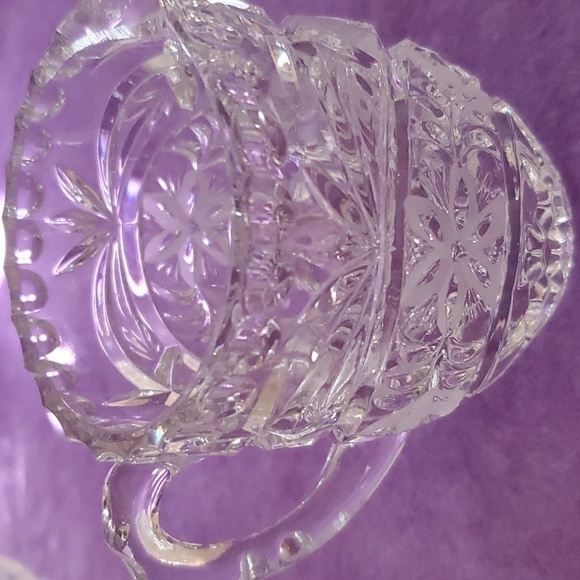Vintage Imperlux Primrose Collection Cut Crystal Creamer West Germany - Picture 5 of 7